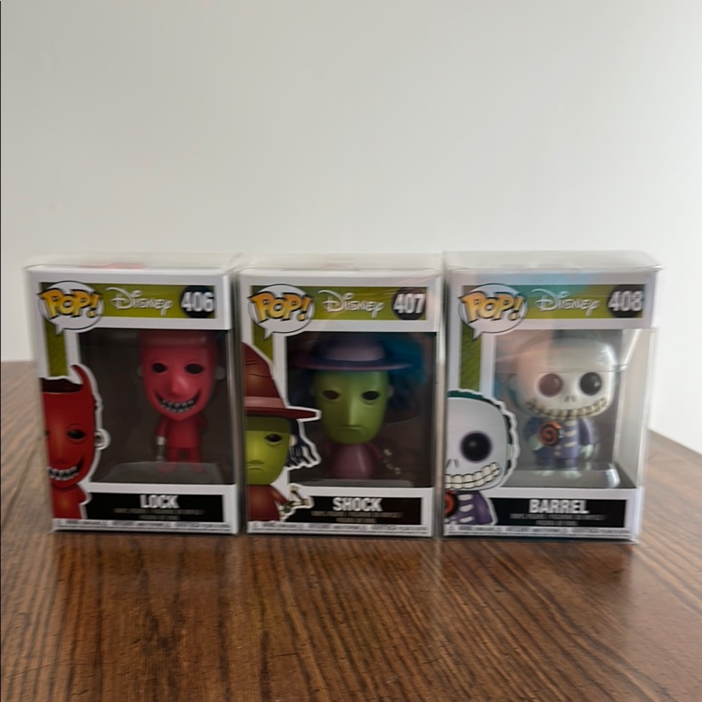 Disney Pop! Vinyl Trio - Lock, Barrel, Shock